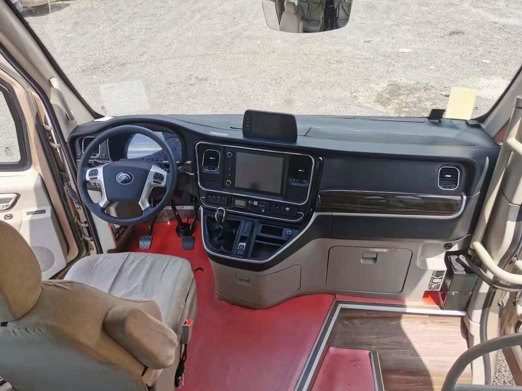 2018年14座席によって使用されるYutongはCumminsの前部エンジン6601DモデルYutongバスをバスで運ぶ