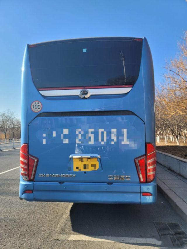 二重後車軸バスは2019年WP.10 YutongバスZK6148 56座席を使用した
