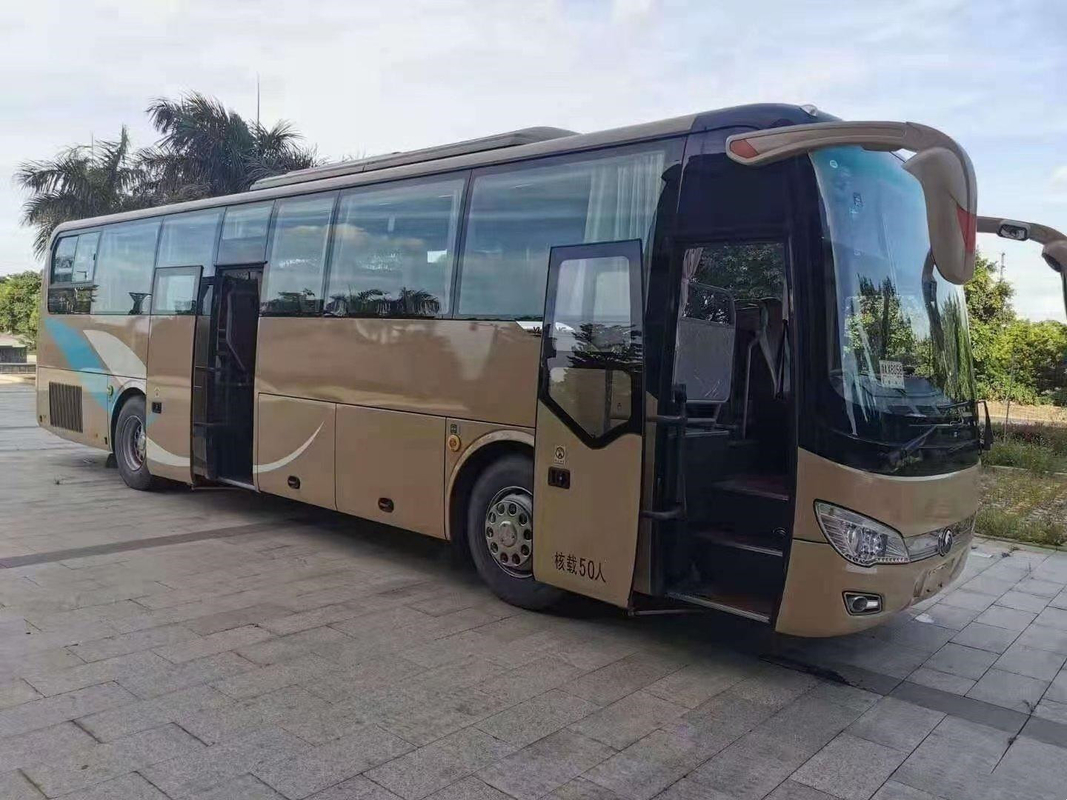 使用されたコーチは50の座席ZK6116 Yutong贅沢なバスYuchaiエンジン バス2ドアをバスで運ぶ