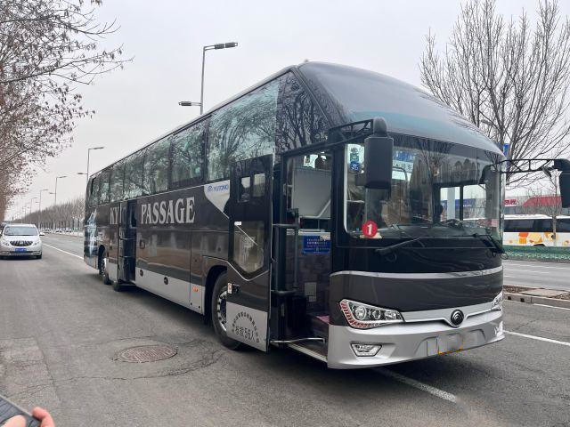 二重デッキ バスZK6148はアフリカRhd 2019年のYutongバス コーチのために贅沢なコーチ バスを56seats使用した