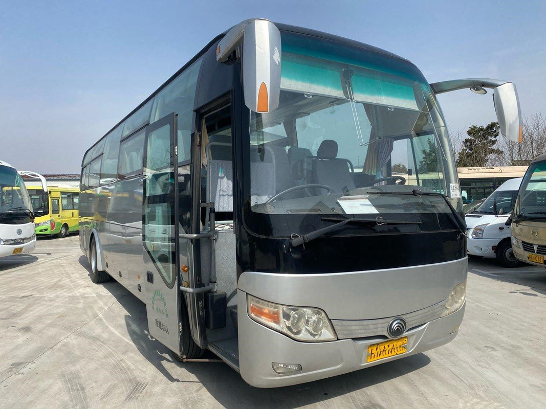 YutongはZK6107右ドライブをバスで運ぶ49seats秒針ドライブ コーチのエアバッグのシャーシをバスで運ぶ