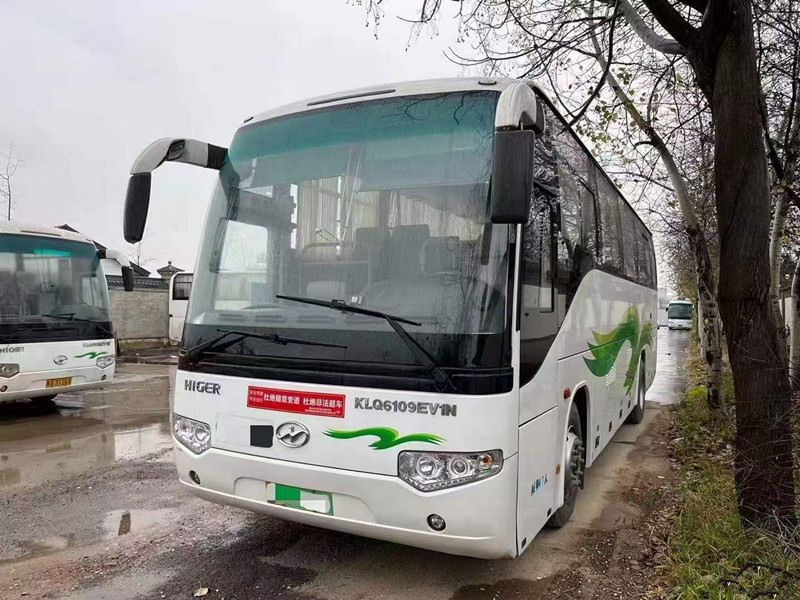 47座席電気使用されたより高いバスKLQ6109evによって使用されるコーチ バス新しい燃料事故無し