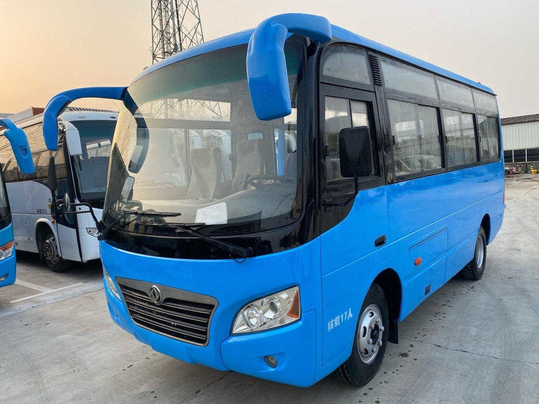 使用された小型ヴァン136hp DongF EQ6600 17seats Yuchaiエンジンのユーロ4の左手ドライブ