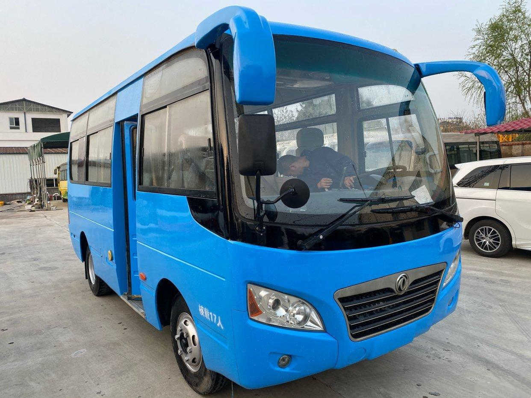 使用された小型ヴァン136hp DongF EQ6600 17seats Yuchaiエンジンのユーロ4の左手ドライブ