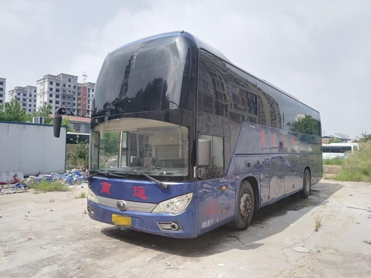 長距離バス Yutong ZK6118 51seats Yuchai 206kw 2 つのドアによって使用されるツアー コーチ