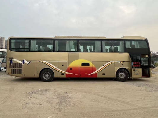使用された運輸バス贅沢なバス47seats Yutong Zk6126エアバッグの懸濁液の両開きドア