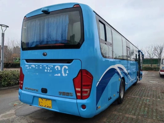 空気状態の使用されたコーチ バス二重ガラスのYutong Zk6115 60seats Yuchaiエンジン2のドア