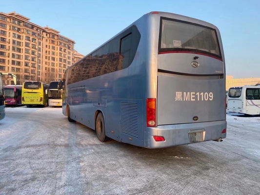 使用されたコーチ バス2014年51のアフリカのための座席によって使用されるKinglong XMQ6128バス チーム旅行バス
