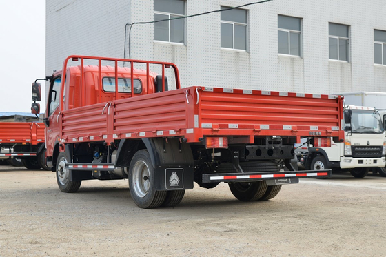 Lhdは販売のディーゼル機関のためにトラックのダンプ160hp Howoの小型ダンプ トラックを使用した