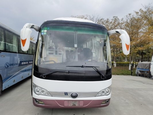 使用された大型バスはYutongバスZK6816H5Y 34をつけるYuchaiエンジンのエアコンを使用した