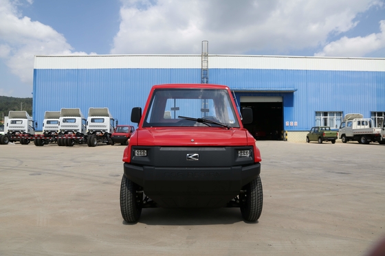 後輪駆動ヨーロッパLHD/RHDの赤い積み込みのための電気小型トラック2の座席L7e