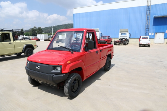後輪駆動ヨーロッパLHD/RHDの赤い積み込みのための電気小型トラック2の座席L7e