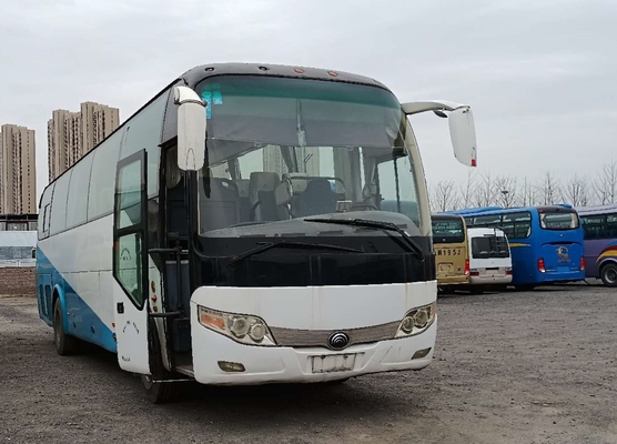 秒針の観光バス51seats白い色はYutongバスYuchaiエンジンZK6110を使用した