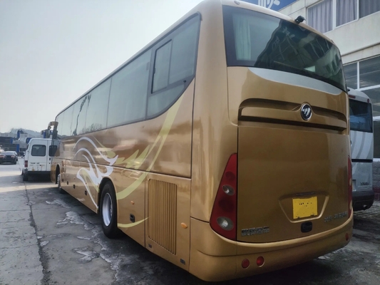 贅沢なバス中間のドア53の座席秒針のFotonバスBJ6120シーリング窓のWeichai使用されたエンジン