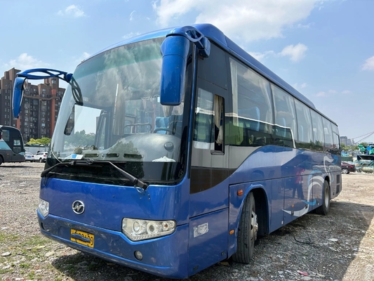 秒針バス中間のドア47は80%新しいLHD/RHD Yuchaiのエンジンを使用されたより高いバス11メートルのKLQ6119つける