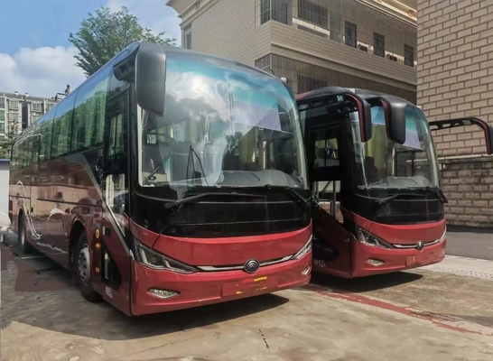 使用された運輸バス2021の年のYuchaiエンジン310hp 52の座席ディスク ブレーキのエアバッグの懸濁液2のドアの若いはさみZK6117