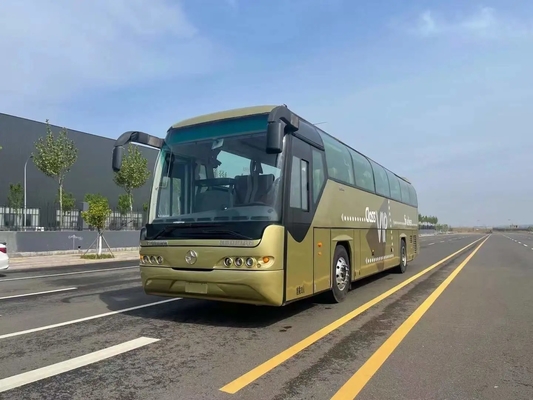使用された商業バス39座席Weichaiエンジン336hp金色の中間の乗客のドア バス12メートルのBeifang BFC6120
