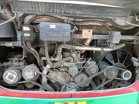 使用された短いバス9メートル窓LHD/RHDの手荷物棚Youngtong ZK6908を密封するまれなエンジン39の座席