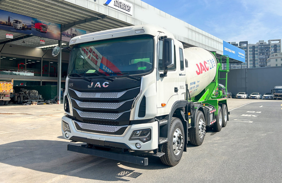 コンクリート トラック モバイル 7-8m3 タンカー セメントミキサー トラック 中国ブランド JAC ユチャイ 350hp