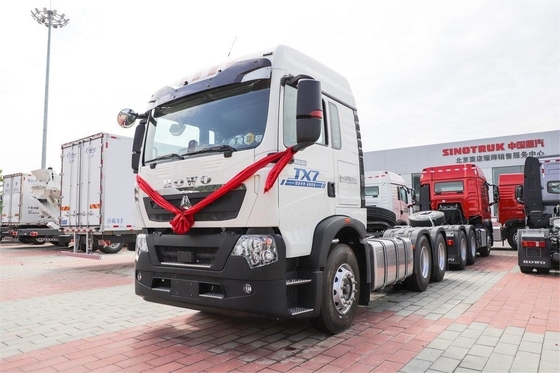 ホウ トラクター トラック 12ギア 6*4 10タイヤ 460 hp 6シリンダー ディーゼル エンジン シングル ライン セミ
