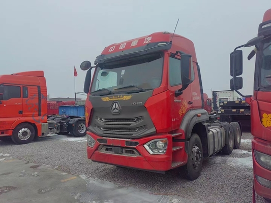 中古トラック トラクターユニット シノトック ホハン 6*4 ドライブモード 10 輪 460hp エンジン ディーゼル LHD