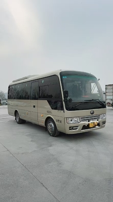 中型ZK6792D51 中古バス 25人座席容量 6速ギアボックス 拡張 沈んだ後部荷物庫