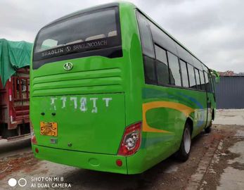 左側ドライブ緑秒針の観光バス35の座席ディーゼル ユーロIV 8045mmの長さ