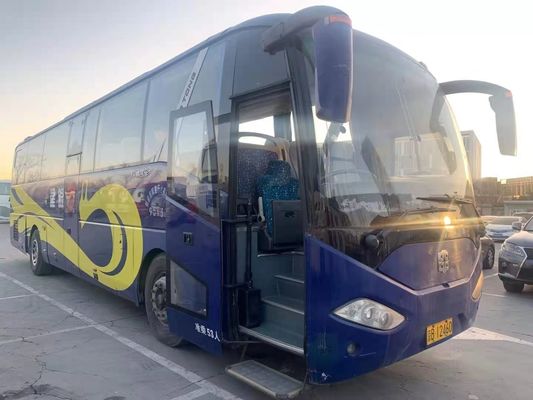 53の座席LCK6125 Zhongtongは乗客のユーロIIIのコーチ バス乗客バスのためにコーチ バスを使用した