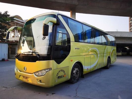 ACユーロIIIのモデルXML6102 45座席との使用されたコーチのバスによって残されたステアリングよい状態は金ドラゴン バスを使用した