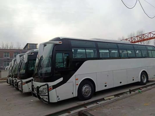 2012年ディーゼル使用されたYutongは51バンパーとの座席Zk6110白い色をバスで運ぶ