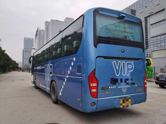 使用されたYutongバスZk6119 47座席エアバッグのシャーシのユーロIV Yuchaiエンジンの両開きドアの左手のドライブによって使用される観光バス