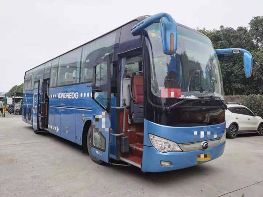 使用されたYutongバスZk6119 47座席エアバッグのシャーシのユーロIV Yuchaiエンジンの両開きドアの左手のドライブによって使用される観光バス