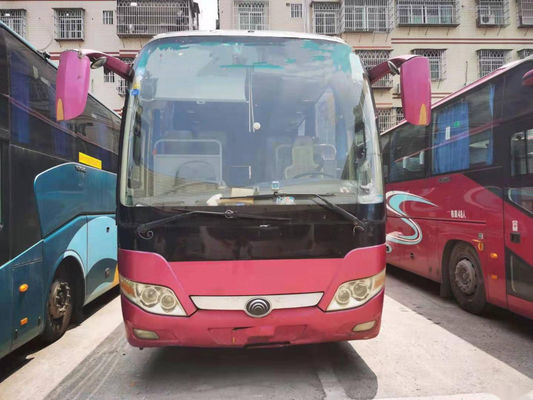 使用された観光バスYutongはZK6110 47座席両開きドアのYuchaiエンジンのユーロIIIの裸体のパッキング左のステアリングを模倣する