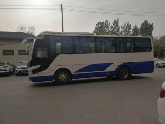 39座席によって使用されるYutong ZK6908のバスによって使用されるコーチ バスLHDのディーゼル機関を操縦する2010年