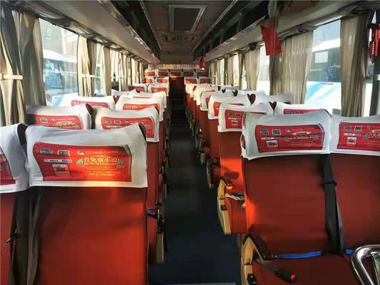 2013年の中古バスがYutongバスZK6122HQを使用した49の座席はエアコンが付いているコーチ バスを使用した