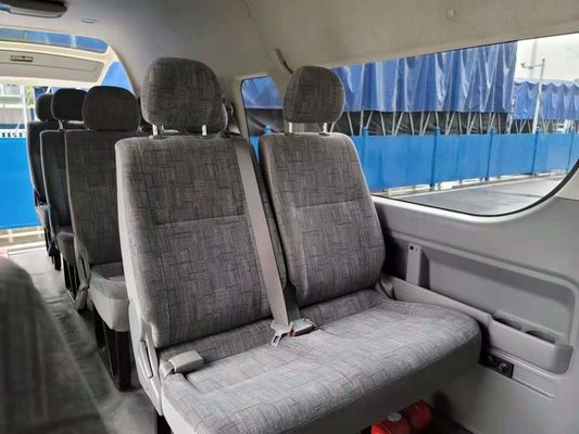 2012の年13の座席ガソリン トヨタHiaceはビジネスのために贅沢な座席高い屋根が付いている小型バスを使用した