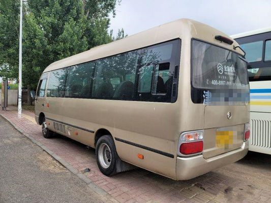 2015の年22の座席によって使用される金ドラゴンのコースター バス、贅沢な座席が付いている使用された小型バス コースター バス86kw