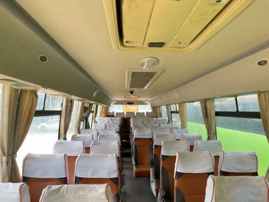 使用されたKinglongバスXMQ6110後部エンジンによって使用されるコーチ バス両開きドア50の座席ユーロIVのエアバッグのシャーシ