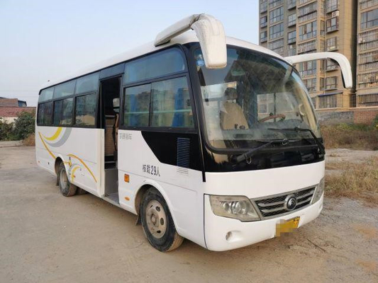 最低バスZK6729d YutongバスPrixは29の座席製造業者の商事会社の前部エンジンをバスで運ぶ