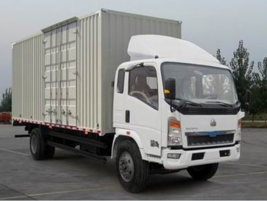 使用されたHowo Sinotruk 4x2ドライブ モードHowo 118Hpの貨物トラックの貨物自動車のトラック
