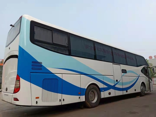 Yutongバス ディーゼル第2手ZK6127 Kinglongバス55座席バスは使用された後部エンジンをコーチする