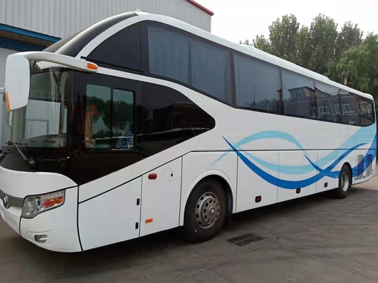 Yutongバス ディーゼル第2手ZK6127 Kinglongバス55座席バスは使用された後部エンジンをコーチする