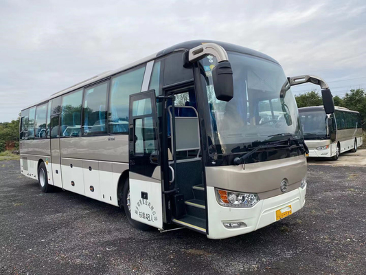 鋼鉄シャーシは50台の座席によって使用された観光バスが贅沢なコーチ バスを使用した秒針バスを
