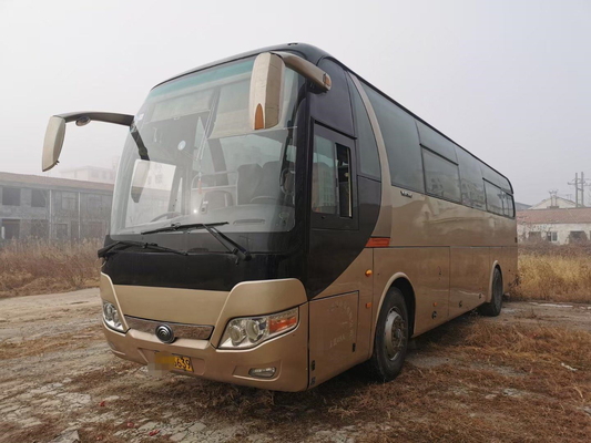 使用されたYutongバス49seats Yuchai 280hp鋼鉄シャーシZK6110の観光バスLHD/RHD