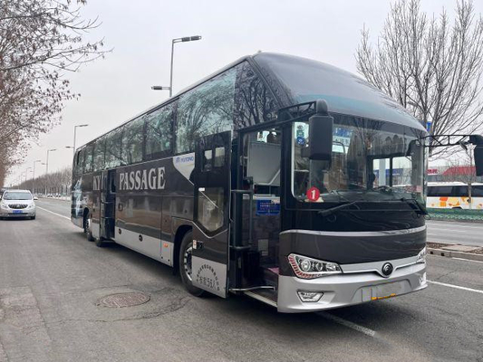 中古のYutongの長距離バスはバスZK6148がWeichaiエンジン400hpのディーゼル バスを使用したコーチを使用した