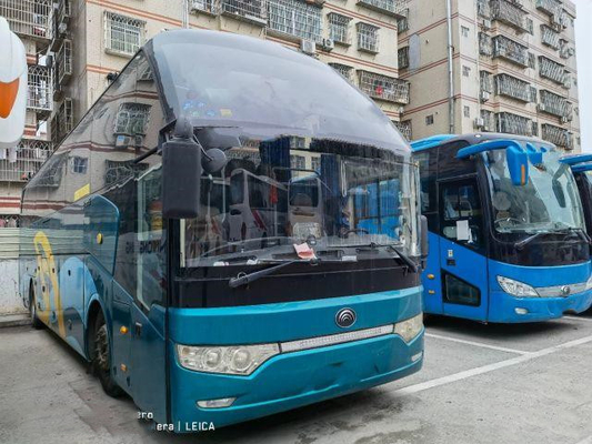 使用された12mディーゼル バス コーチの贅沢で長い51の座席Zk6122 Yutongバス部品の客車