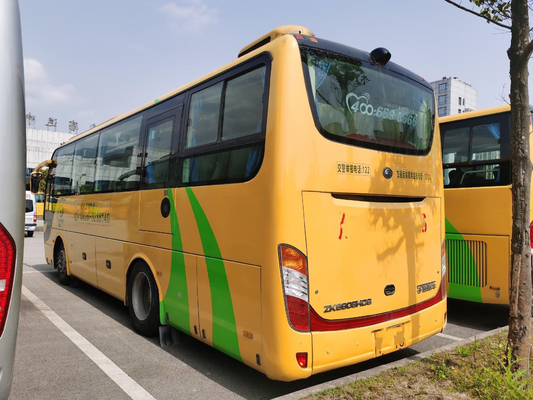 秒針はYutongの左のステアリングZK6906をバスで運び、コーチする38seats weichai 270hpをバスで運ぶ