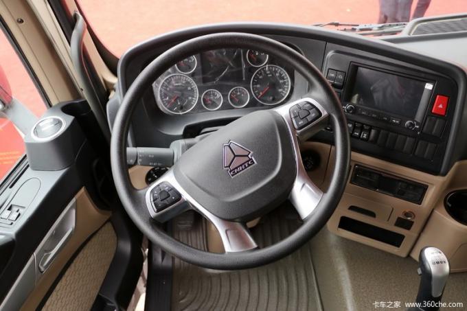 中国使用された8x4 Sinotruk HOWO TXの大型トラック440馬力ダンプ トラック 4