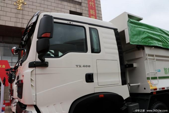 中国使用された8x4 Sinotruk HOWO TXの大型トラック440馬力ダンプ トラック 3