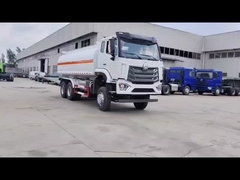 中古石油コンテナ 30000リットル ホーオ T5G 石油タンカー トラック 4軸キャビンのスリーパー